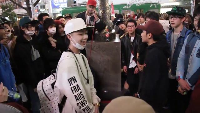 ЯПОНСКИЙ ВЕРСУС. Фристайл баттлы под биты в Токио смотреть онлайн