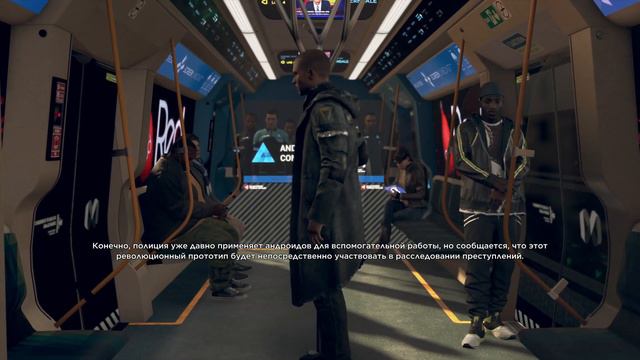 Прохождение Detroit: Become Human (Стать Человеком) - Часть 7: Загадочные символы... смотреть онлайн