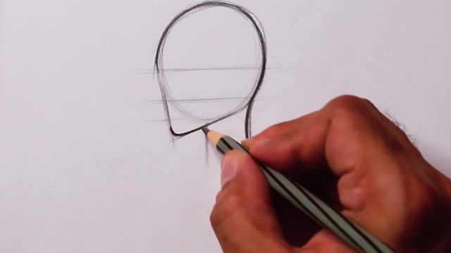 Learn to draw for Beginners |Side Face Base Drawing tutorial step by step easy |How to Draw смотреть онлайн