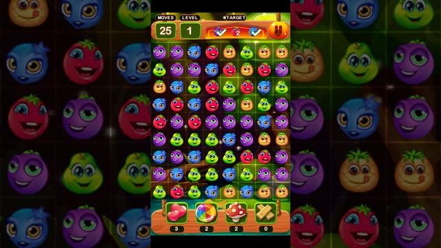 Forest Fruits Crush Mania Match 3 Puzzle Game смотреть онлайн