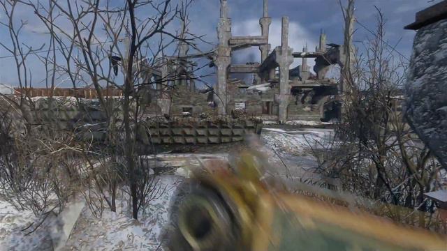 Забрали вагон силой и спасли мишку #Metro Exodus➤ прохождение #7 смотреть онлайн