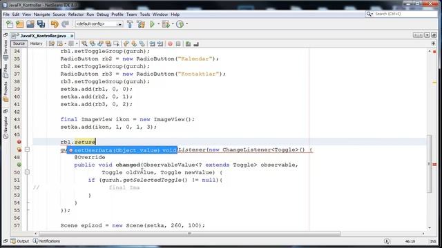 JavaFX da FGI yasash 013 RadioButton birontasi chertilganda ish bajartirish смотреть онлайн