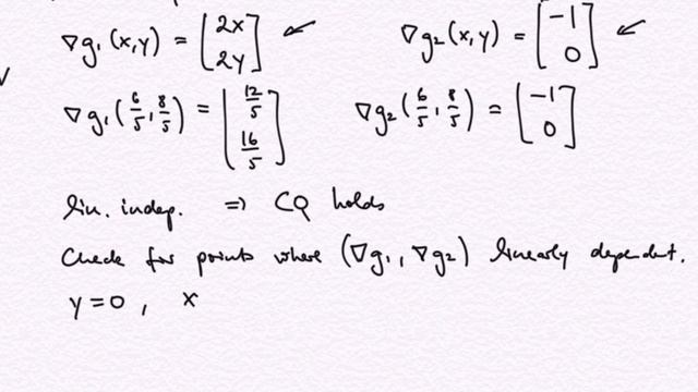 Examples for optimization subject to inequality constraints, Kuhn-Tucker смотреть онлайн