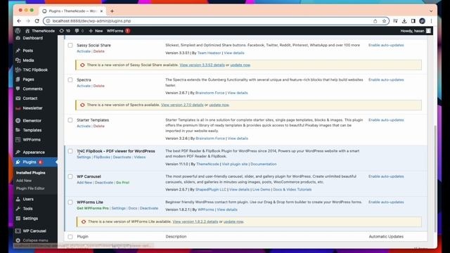 Installing TNC FlipBook - PDF viewer for WordPress | Documentation Part 2 | смотреть онлайн
