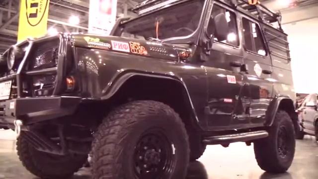 Шедевры внедорожного авто тюнинга на шоу Tuning Show 2016 смотреть онлайн