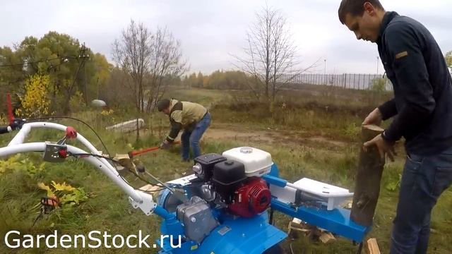 МОТОБЛОК-КОЛУН! Теперь можно не работать! Мотоблок все сделает сам! смотреть онлайн