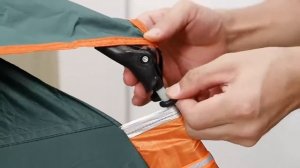 Семейная автоматическая 4-х местная походная палатка