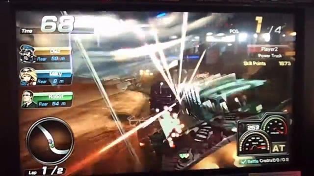 Power Truck S Arcade Driving Game Industrial Zone Track Coin Op смотреть онлайн