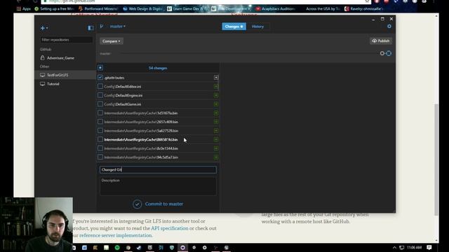 Unreal Engine 4 - Versioning with Git and Git LFS (Large File Storage) смотреть онлайн