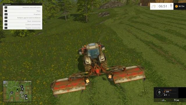 Farming Simulator 15. Делаем силос, ч.1 (косим траву) смотреть онлайн