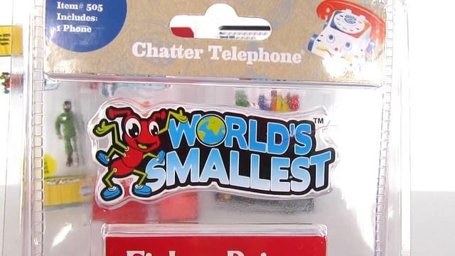 THE WORLD'S SMALLEST TOYS COLLECTION BY SUPER IMPULSE - TOY REVIEWS смотреть онлайн