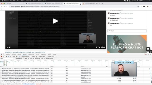 Session 22: Adding Offline Chat for Astrocasts Authors смотреть онлайн