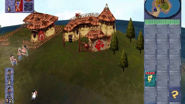 Populous: The Beginning (PS1) - Gameplay смотреть онлайн