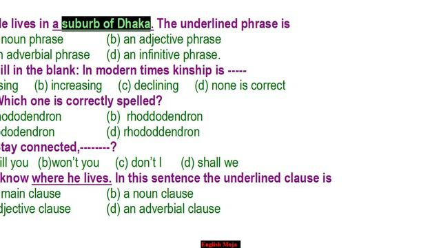 Mini Model Test-08 (Solution & Explanation) | B,C & D Unit | Admission English смотреть онлайн