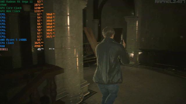 Resident Evil 2 (Ryzen 5 2400G + Radeon RX Vega 11) PC Gameplay 1 1080p HD смотреть онлайн