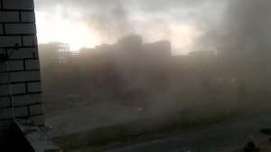 Штормовой ветер грозы и пыльные бури обрушились на Брянскую область