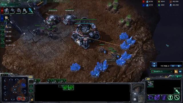 Starcraft 2- TvP-SGTPredathor T (Chris) vs Blub P with music смотреть онлайн