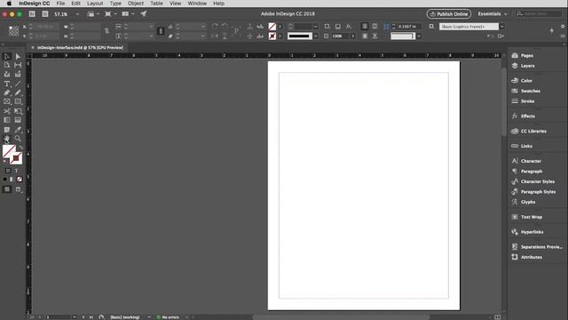 Adobe InDesign | Overview of Interface - Tools, Windows & Navigation смотреть онлайн