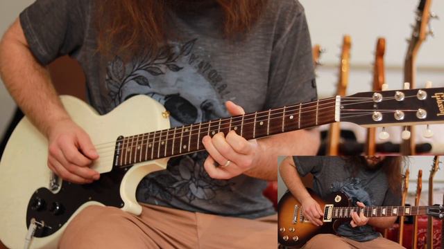 Iron Maiden - Children Of The Damned - Adrian Smith Solo (Gibson Les Paul Melody Maker & Tribute) смотреть онлайн