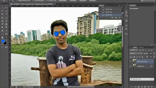 Change Grass color tutorial Adobe Photoshop Tutorial for beginners смотреть онлайн