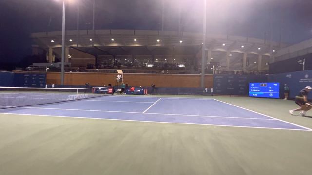 Fognini vs Lajovic Winston-Salem Open 2022 (Court-level view) смотреть онлайн