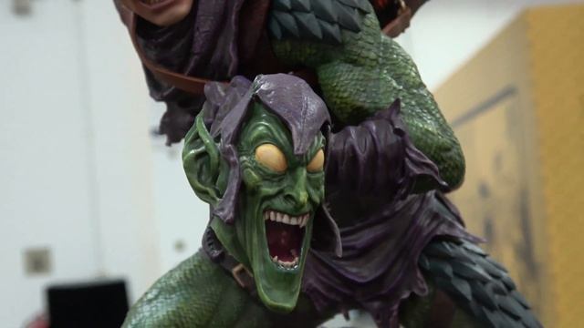 XM Studios Iron Spider-Man & Green Goblin | SGCC 2019! смотреть онлайн
