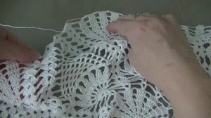 Овальная салфетка. Часть 3.