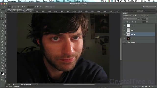 Adobe Photoshop :: Ретушь смотреть онлайн