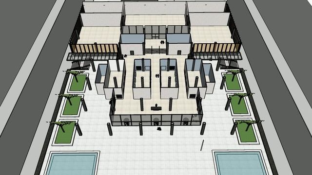 SEAGRAM BUILDING MODEL ANIMATION смотреть онлайн