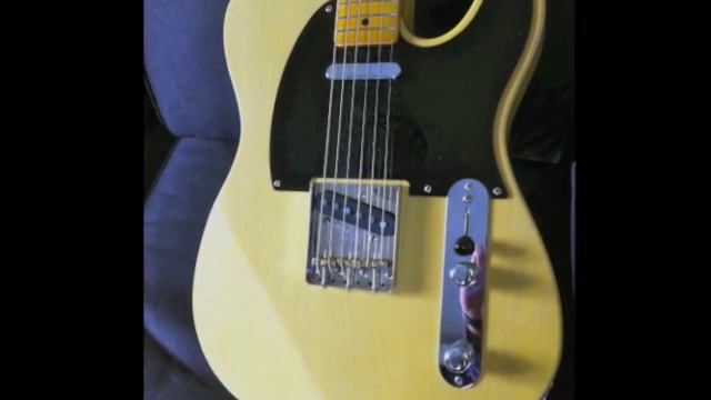 MJT Telecaster Butterscotch Blond Aged finishes Guitar - OC Duff Pickups смотреть онлайн