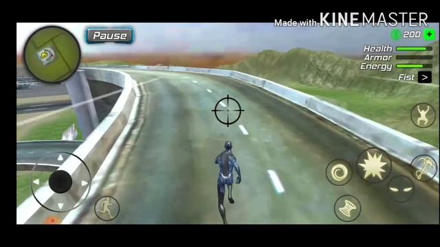 Rope Hero Black Hole Game play смотреть онлайн