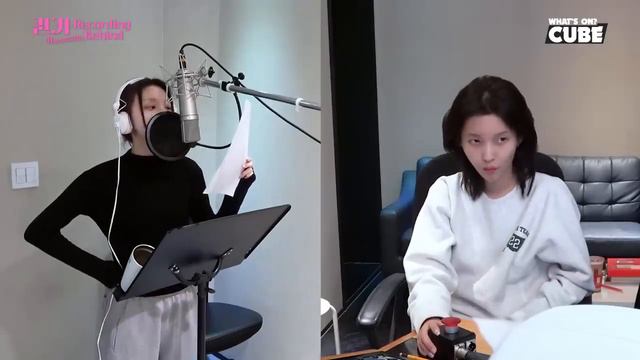 Озвучка песни ((G)I-DLE) - (Queencard)