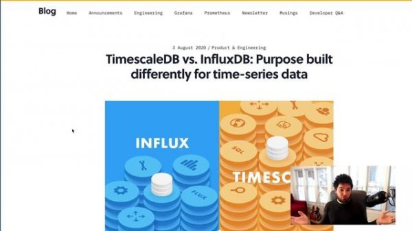 TimescaleDB - PostgreSQL for Time-Series Data