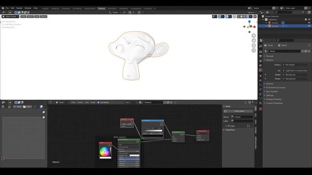 How to render white objects on white background смотреть онлайн