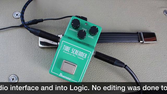 Analogman True Vintage Ibanez TS808 Tubescreamer Mod смотреть онлайн