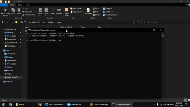 Como instalar MySQL en Docker con Docker Compose (Windows y Linux) смотреть онлайн
