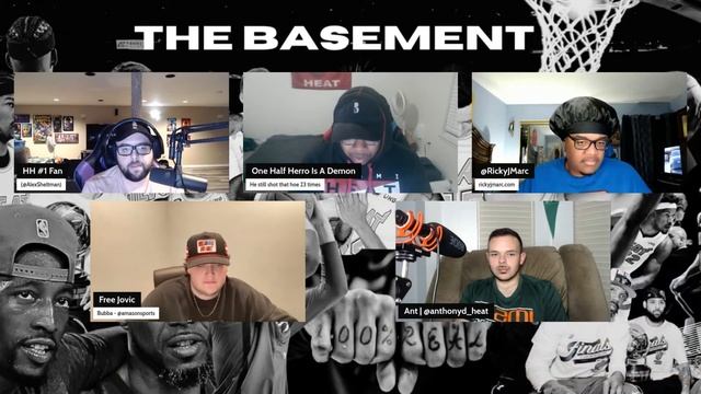 Miami Heat vs Brooklyn Nets Postgame Show | The Basement Sports Network смотреть онлайн