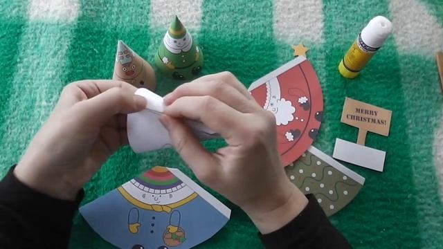 НОВОГОДНИЕ БУМАЖНЫЕ КУКЛЫ | CHRISTMAS PAPER DOLLS смотреть онлайн