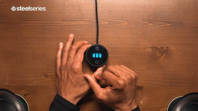 SteelSeries Arena 9 Speakers Control Wheel OLED Overview смотреть онлайн