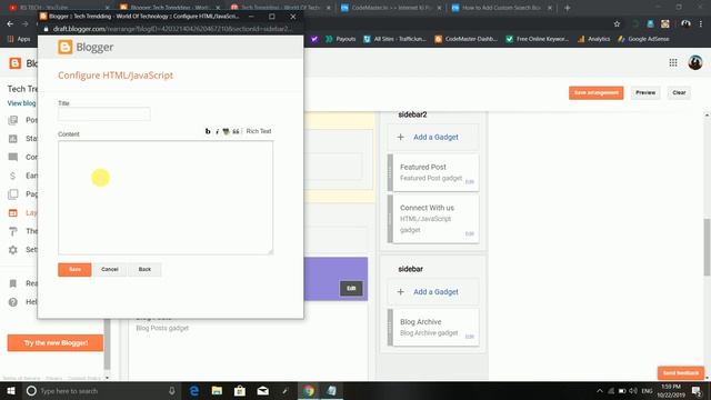 How to add custom Search Box In Blogger | In Hindi | Rs Tech смотреть онлайн