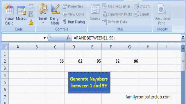 Lottery game in MS-Excel смотреть онлайн