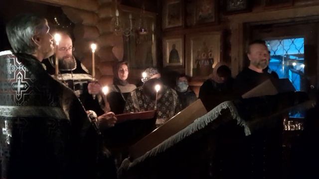 Четверток Великого канона. Обратися, покайся, открый сокровенная.. смотреть онлайн