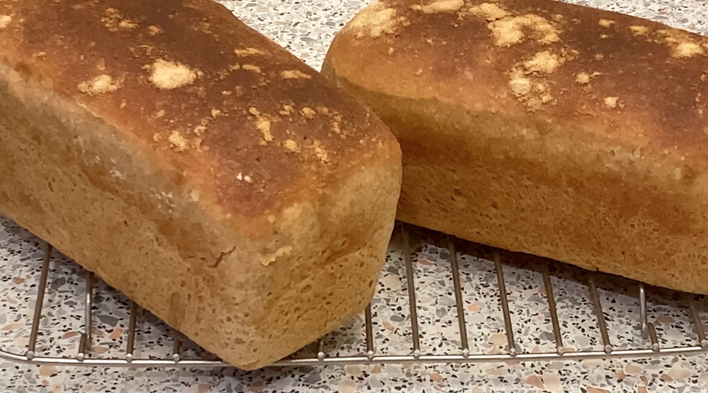 Пшеничный хлеб с добавлением чечевичной муки на закваске смотреть онлайн