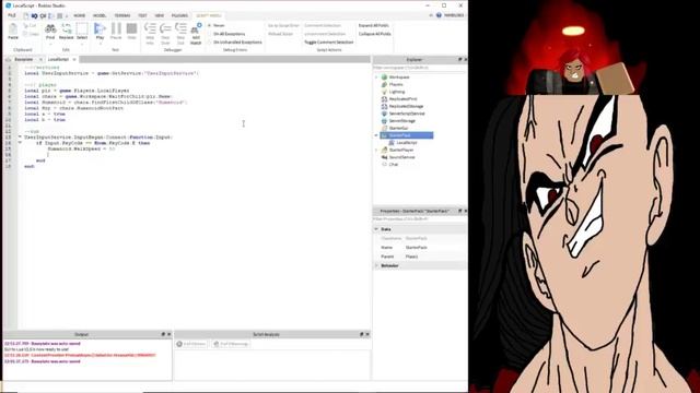 Roblox Scripting Tutorial # 3: How to make a Run and Super Jump script Roblox 2018 смотреть онлайн