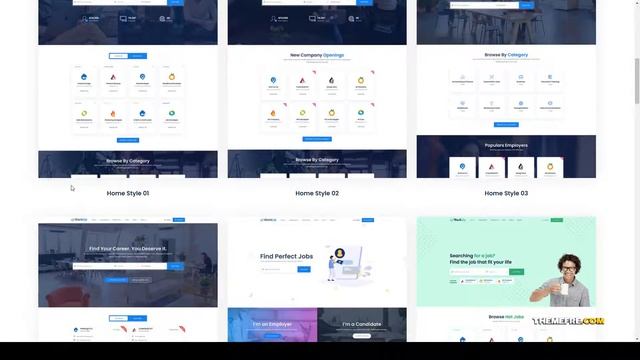 Workup Job Board WordPress Theme job career job board Website Builder смотреть онлайн