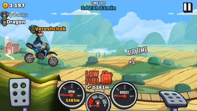 Hill Climb Racing 2 - 39734 points in HITS DIFFERENT Team Event смотреть онлайн