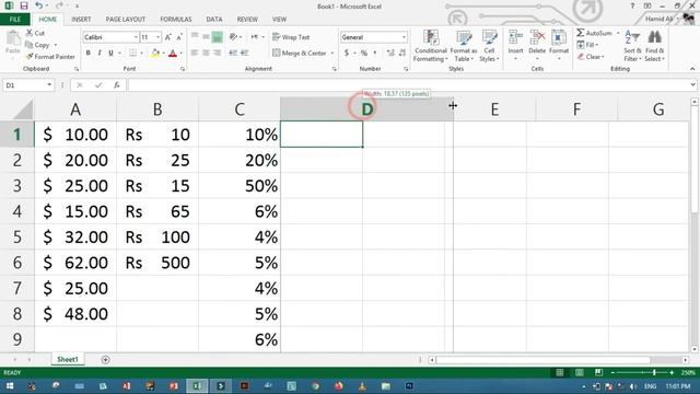 Class 03 Using Numbers, date & Time function, Refresh key, dollor & Pakistan Rs Symbols in Ms Excel смотреть онлайн
