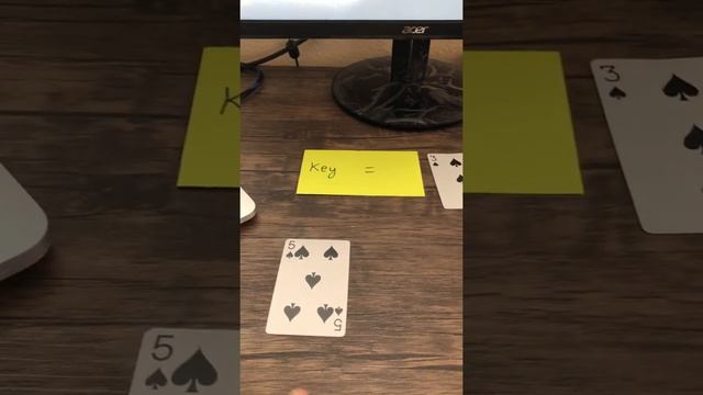 Insertion Sort Explained (using playing cards) смотреть онлайн