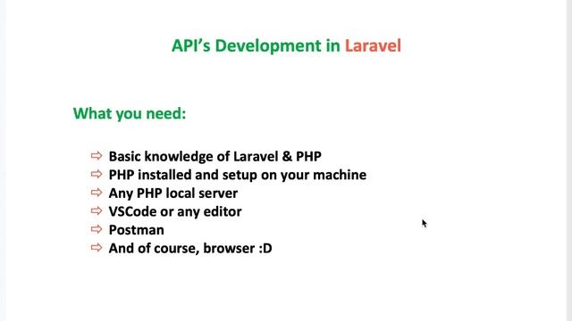 Course Introduction | Laravel APIs Development смотреть онлайн