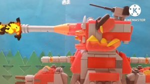 Уничтожение. Мультики про танки из лего.